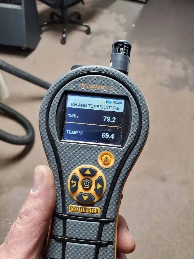 Moisture meter humidity assessment for Mold Remediation & Removal in Rochester